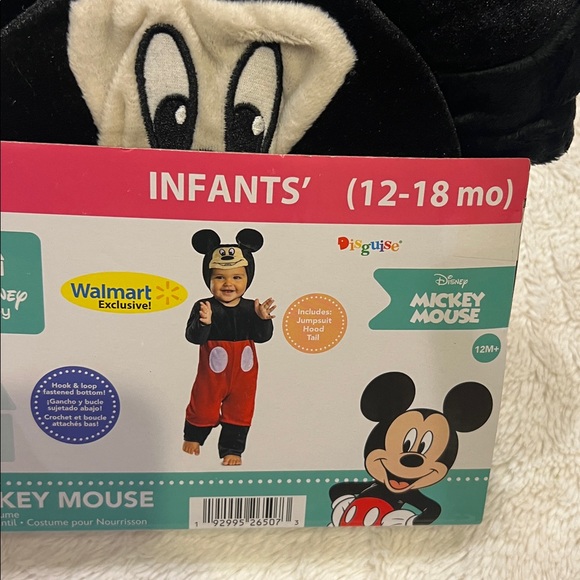 Mickey Mouse Infant Costume 12-18 month NWT - Picture 4 of 4